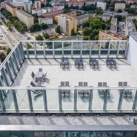 Hanza Tower Black 22 & Sauna & Pool & Jacussi * Szczecin